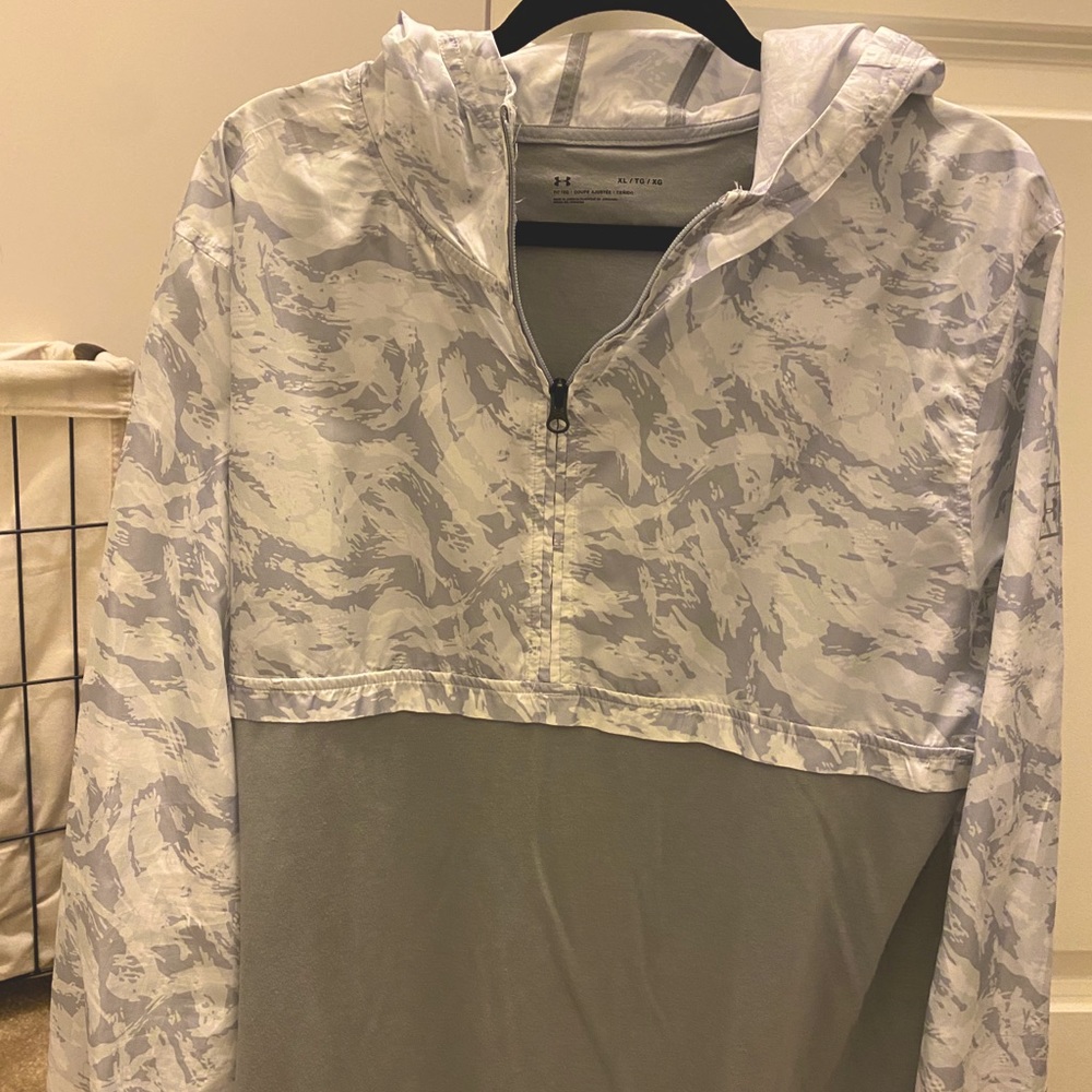 Under Armour Windbreaker Quarter Zip Hoodie